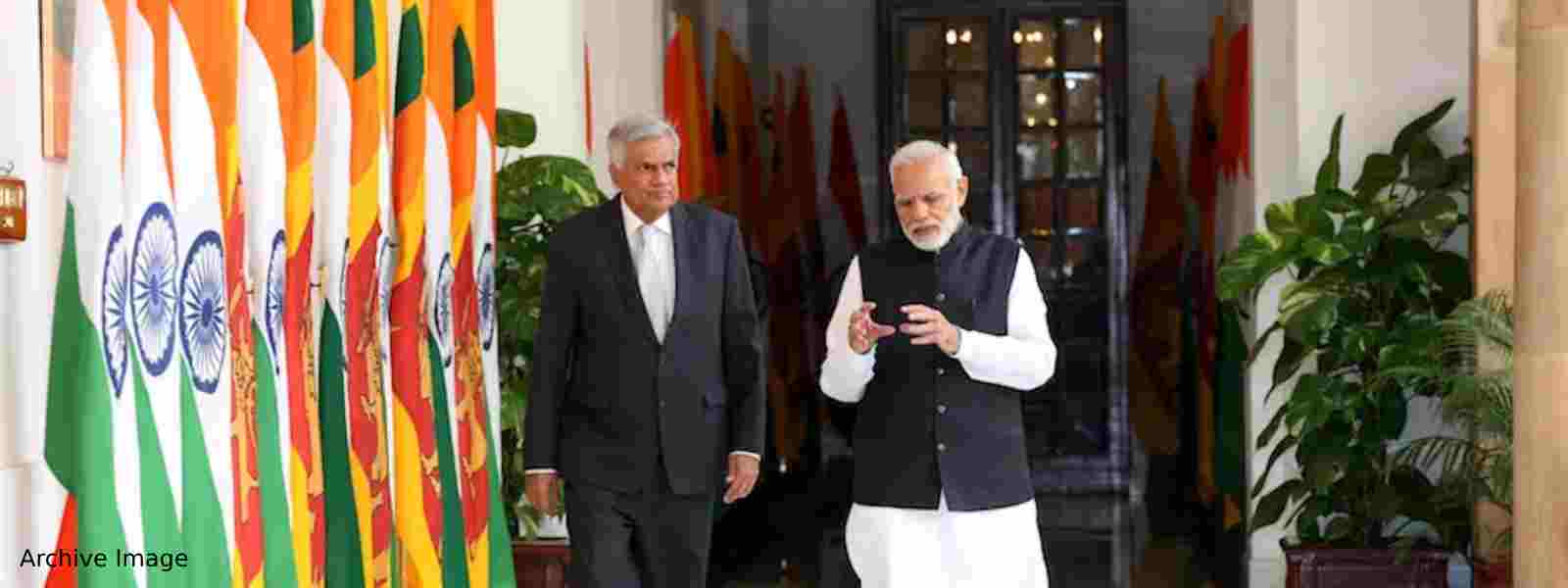 RW leaves for India on two-day official visit